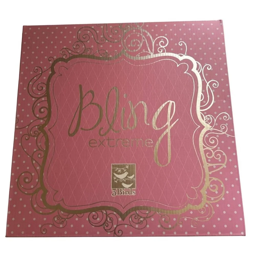 3 Birds Bling Extreme Scrapbooking Kit With Stickers Sequins & Craft Supplies